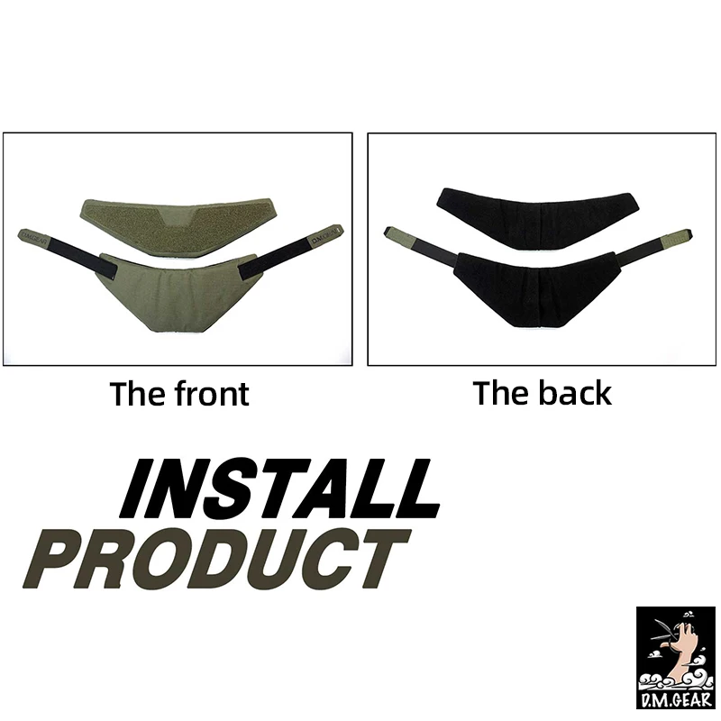 Detalle del sistema de ajuste elástico del protector de cuello