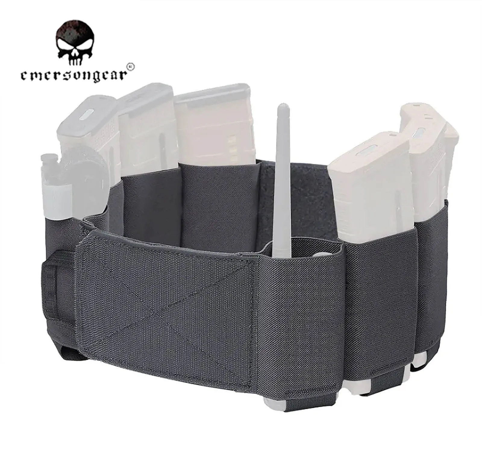 Emersongear Chaleco táctico porta placas MOLLE con funda Mag - imagen 4