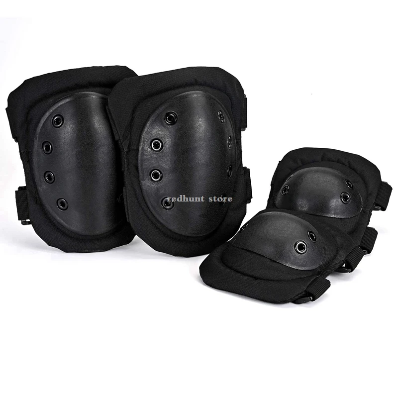 Rodilleras tácticas Airsoft y Paintball con protector de codo - imagen 4