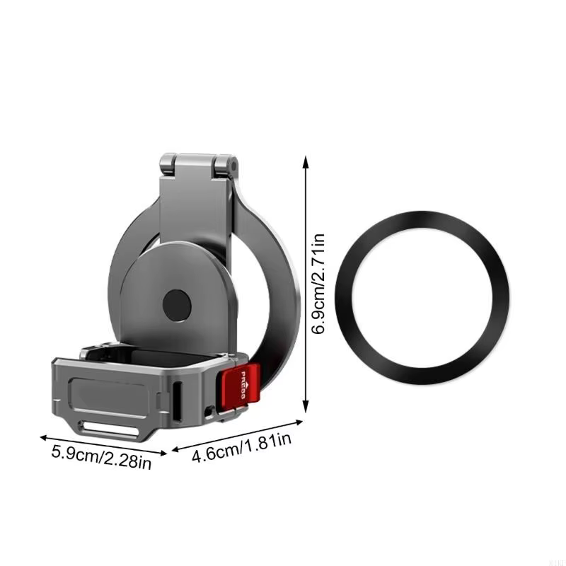 Soporte magnético teleprompter para DJI Pocket y teléfono móvil - imagen 4