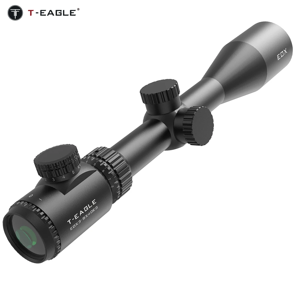 Mira telescópica para airsoft 3-9x40 con retícula iluminada multicolor - imagen 3