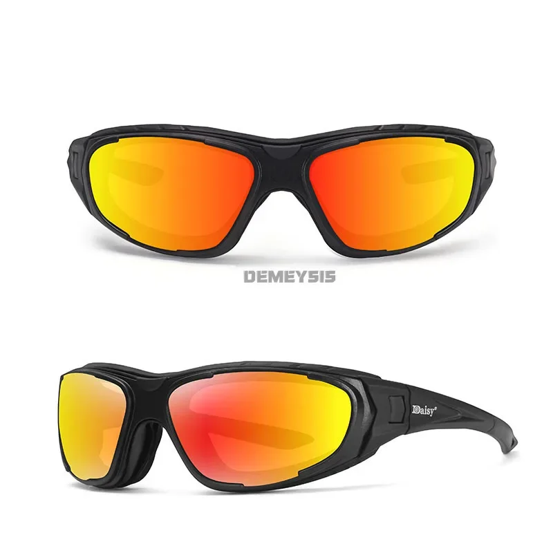 Gafas tácticas polarizadas con lentes para tiro y ciclismo - imagen 3