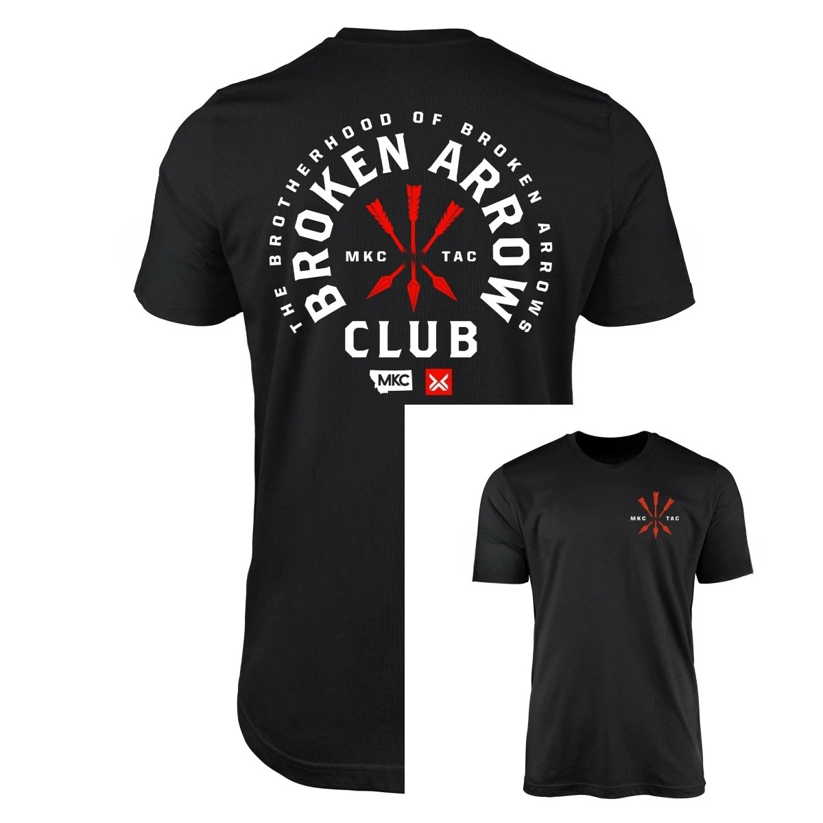 MKC Broken Arrow Club Tac Tee Camiseta táctica unisex urbana premium