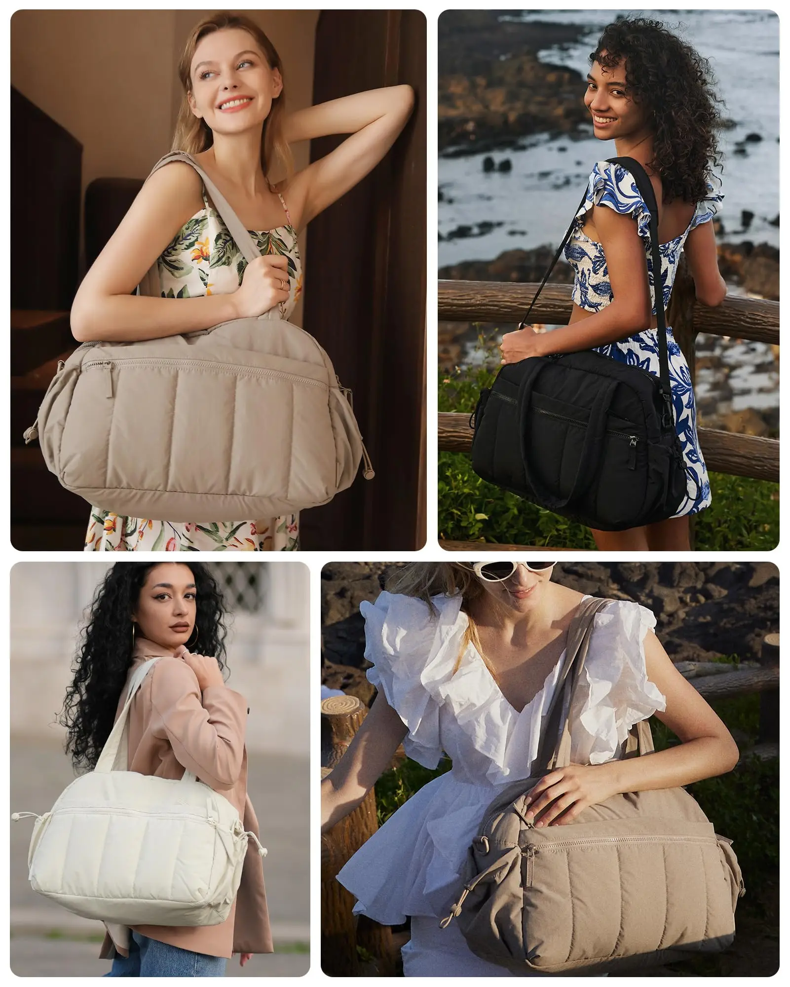 Bolsa de viaje impermeable para mujer con separación ropa seca/mojada - imagen 5