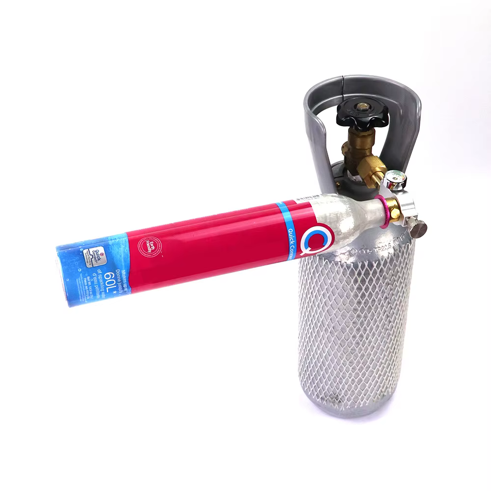 Adaptador CO2 Sodastream Terra DUO para conexión rápida rosa - imagen 5