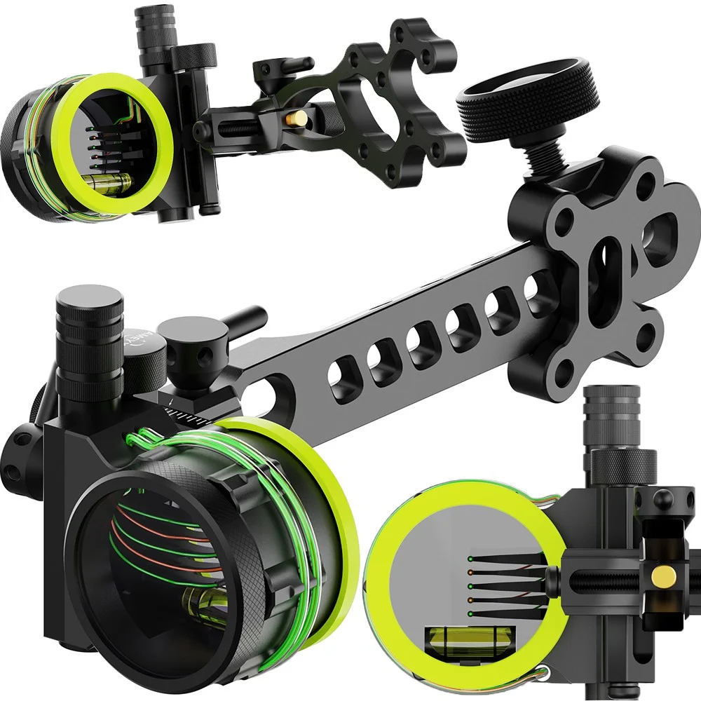 Aumentos intercambiables 4x/6x/8x con adaptador de lente