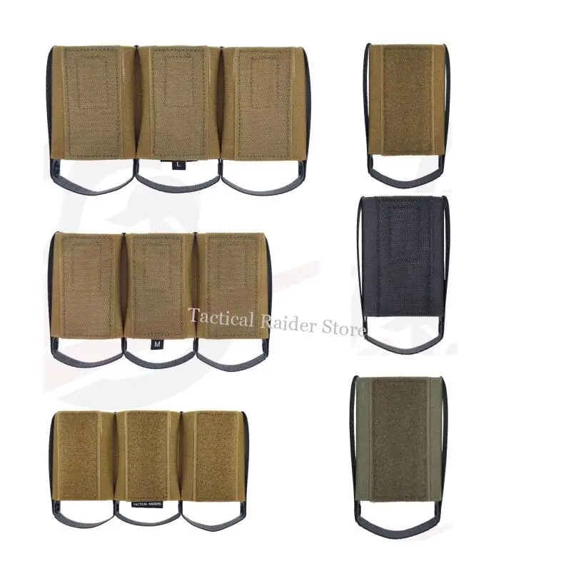 Bolsa porta cargadores triple elástica de inserción para rifle