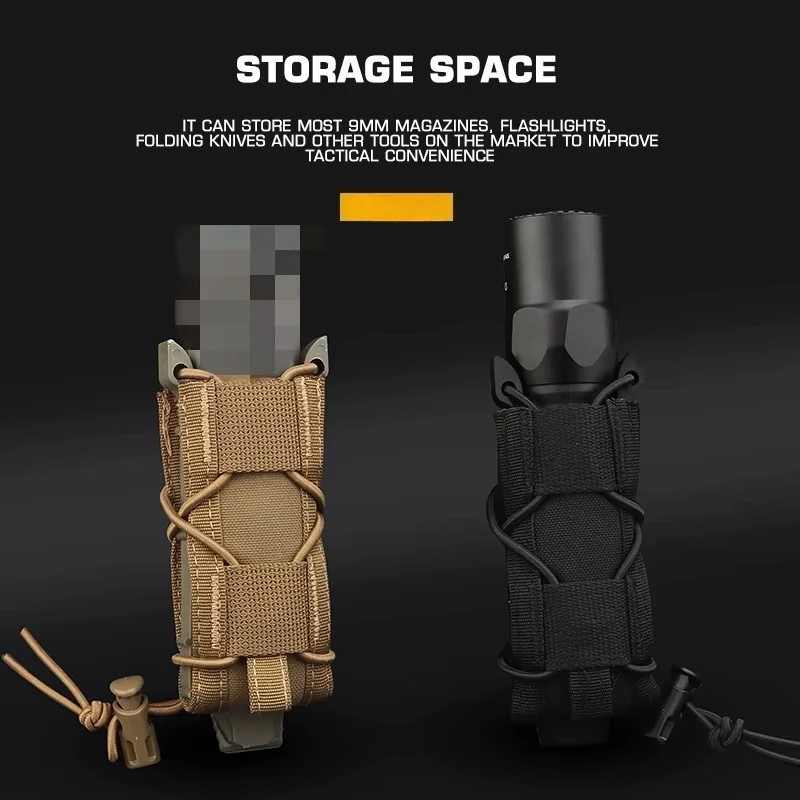 Funda porta cargador 9mm MOLLE táctica tipo Tiger - imagen 2