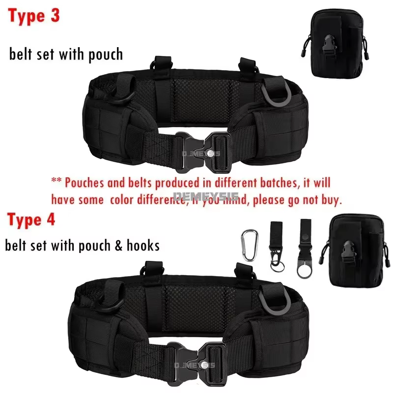 Cinturón Táctico MOLLE Airsoft Caza – Resistente y Multifuncional - imagen 3