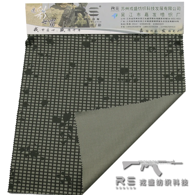 Textura ripstop y trama del tejido