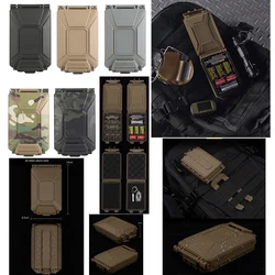 Porta baterías táctico MOLLE modular para chaleco de caza