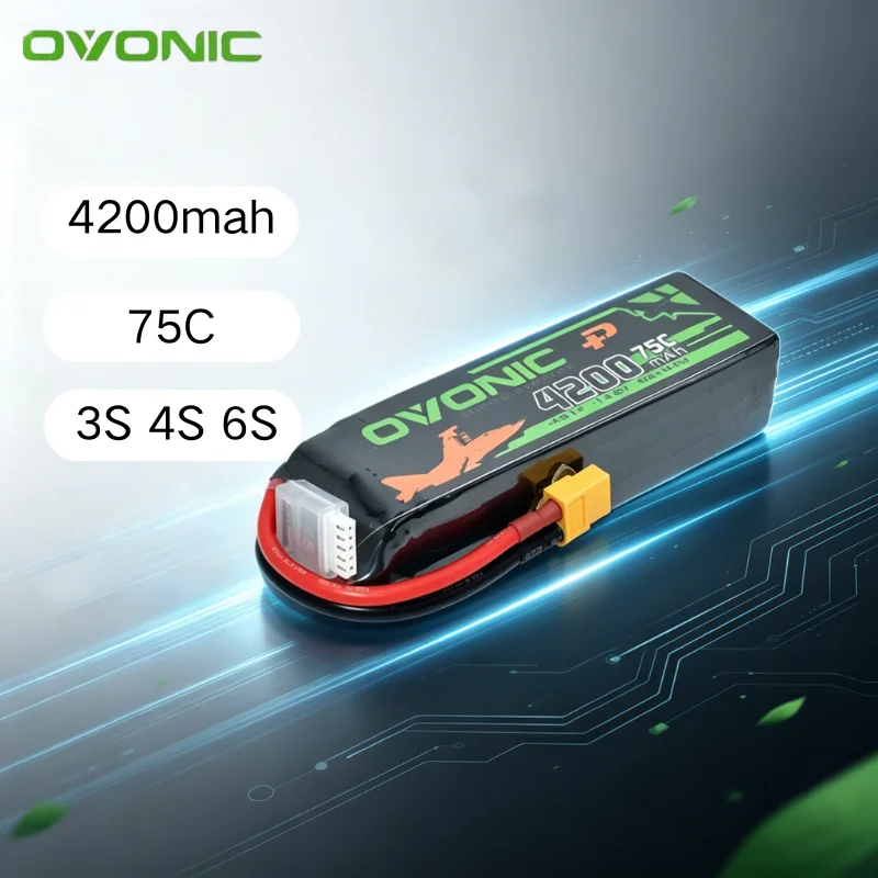 Batería LiPo Ovonic para quadricóptero dron FPV RC con XT60 - imagen 5