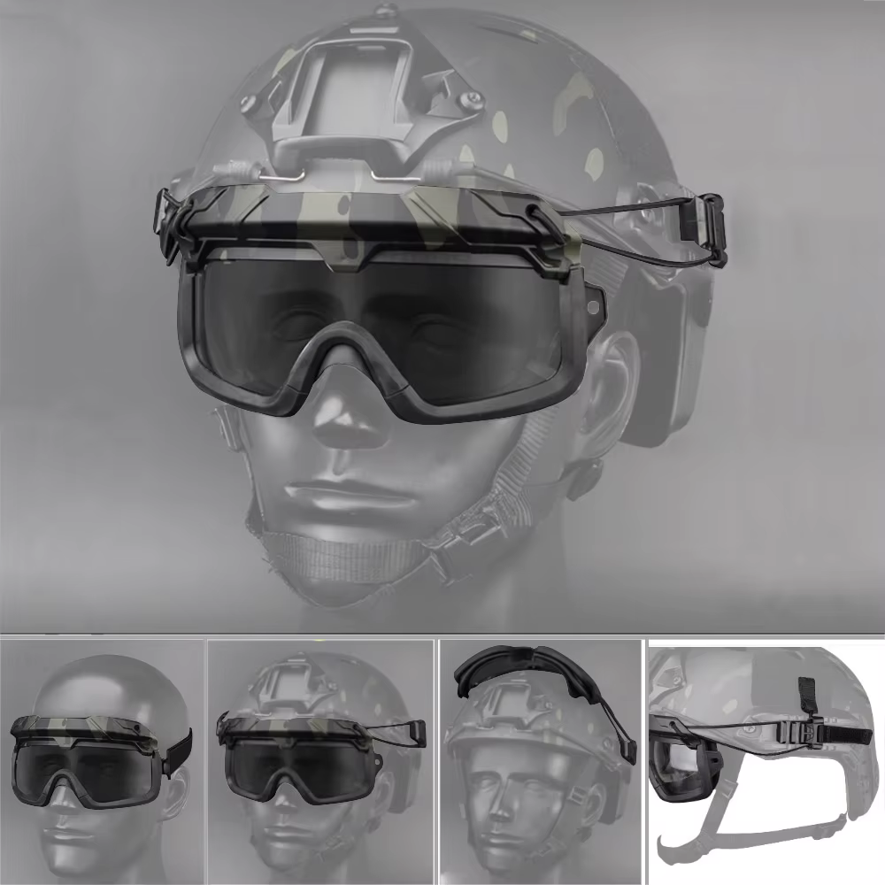 Wendy Gafas tácticas para casco FAST MICH AF paintball airsoft - imagen 2
