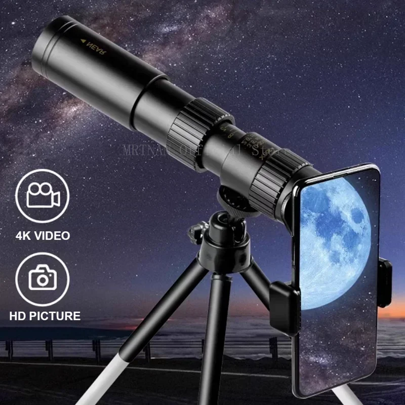 Monocular telescópico HD con prisma BAK4 para aire libre - imagen 3