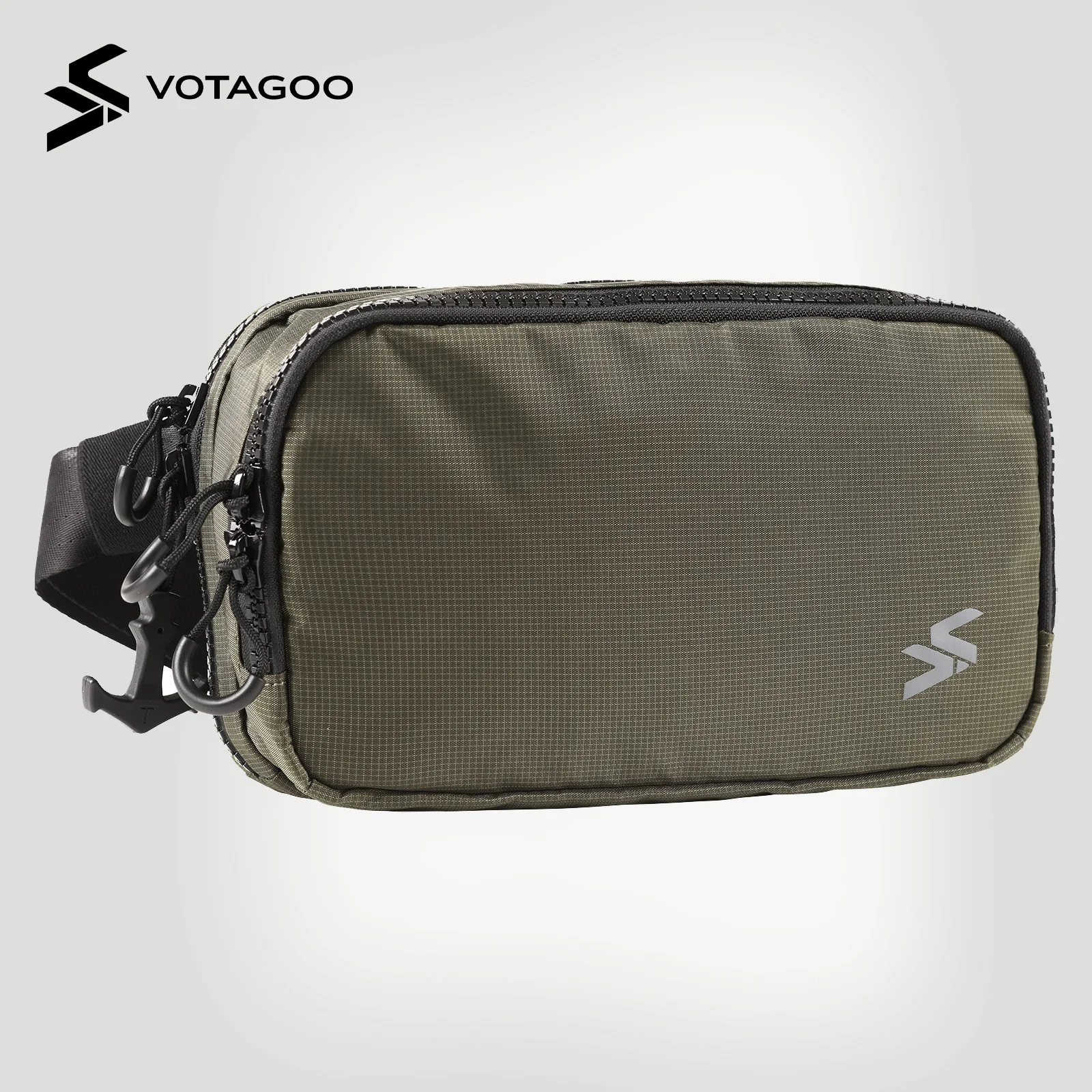 VOTAGOO Riñonera invisible, bolsa de cintura outdoor ligera unisex - imagen 2