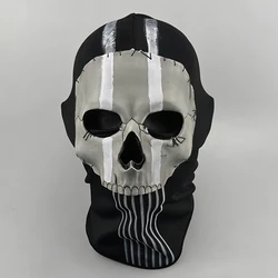 Máscara táctica de calavera con sombrero camuflaje para airsoft