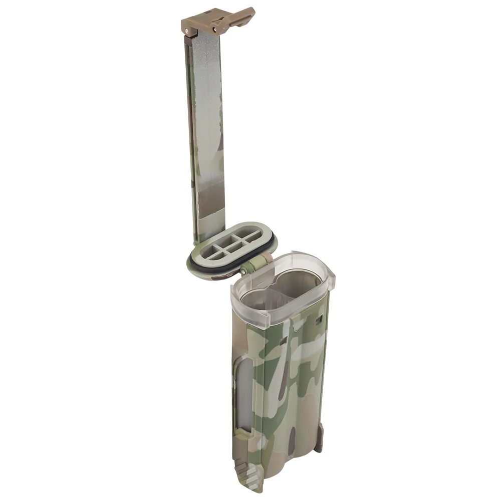 Estuche táctico MOLLE resistente al agua para baterías y herramientas - imagen 5