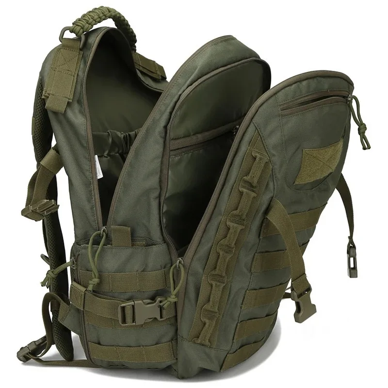 Mochila táctica impermeable camuflaje resistente hombre senderismo