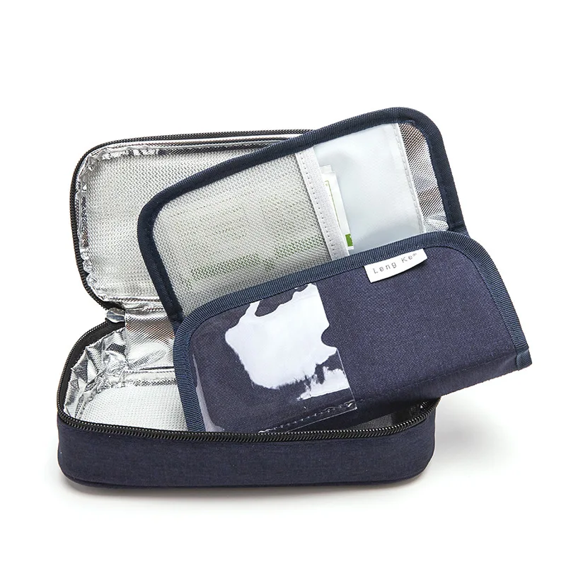Bolsa térmica portátil Oxford para insulina y medicamentos en viaje - imagen 5