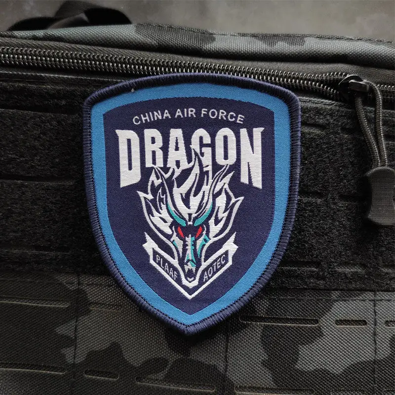 Weilong parche táctico insignia de brazo China, para mochila