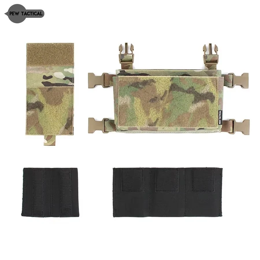 PEW Panel frontal táctico para portador de placa MK3/MK4 – Bolsa MOLLE - imagen 4