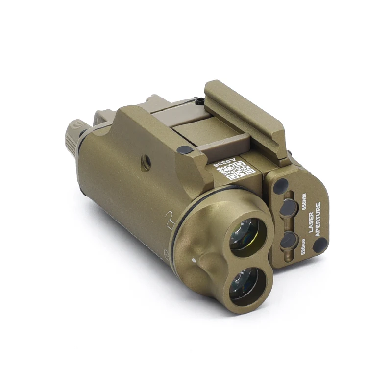 FMA XVL2 Linterna táctica LED e IR con láser rojo para caza nocturna - imagen 5