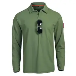 Jersey táctico transpirable manga larga uniforme airsoft para hombre