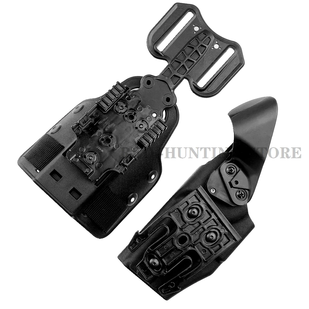 Plataforma de funda montage en posición de muslo