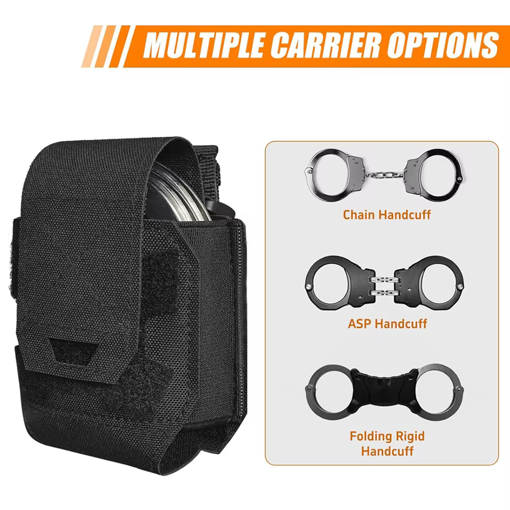 Funda MOLLE para esposas táctica – cinturón y chaleco militar