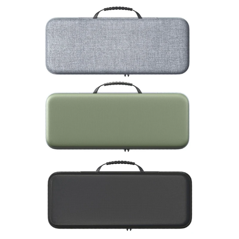 Estuche rígido para teclado con cremallera perimetral