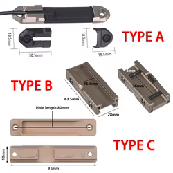 Interruptor presión táctico SureFire M600 M300 Scout – Montura M-LOK