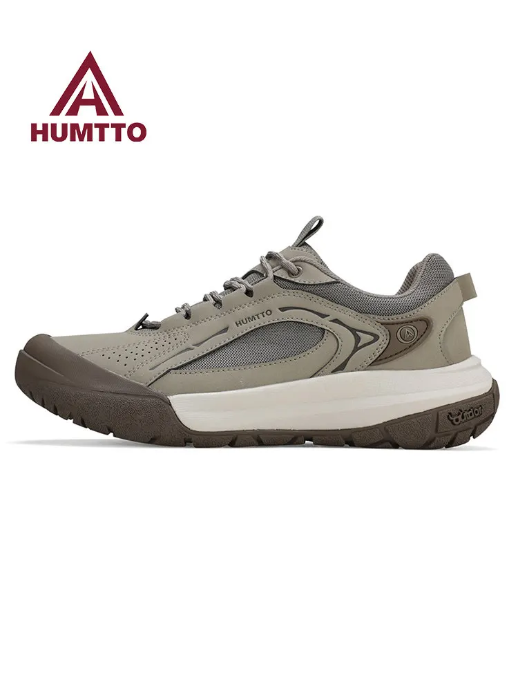 Botas senderismo HUMTTO hombre cuero impermeables antideslizantes - imagen 3