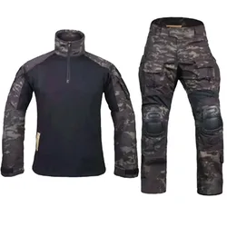 Traje táctico G3 camuflaje estadounidense para cargo en exteriores