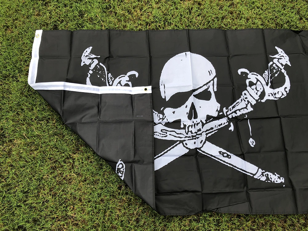 Bandera colocada en exterior como decoración