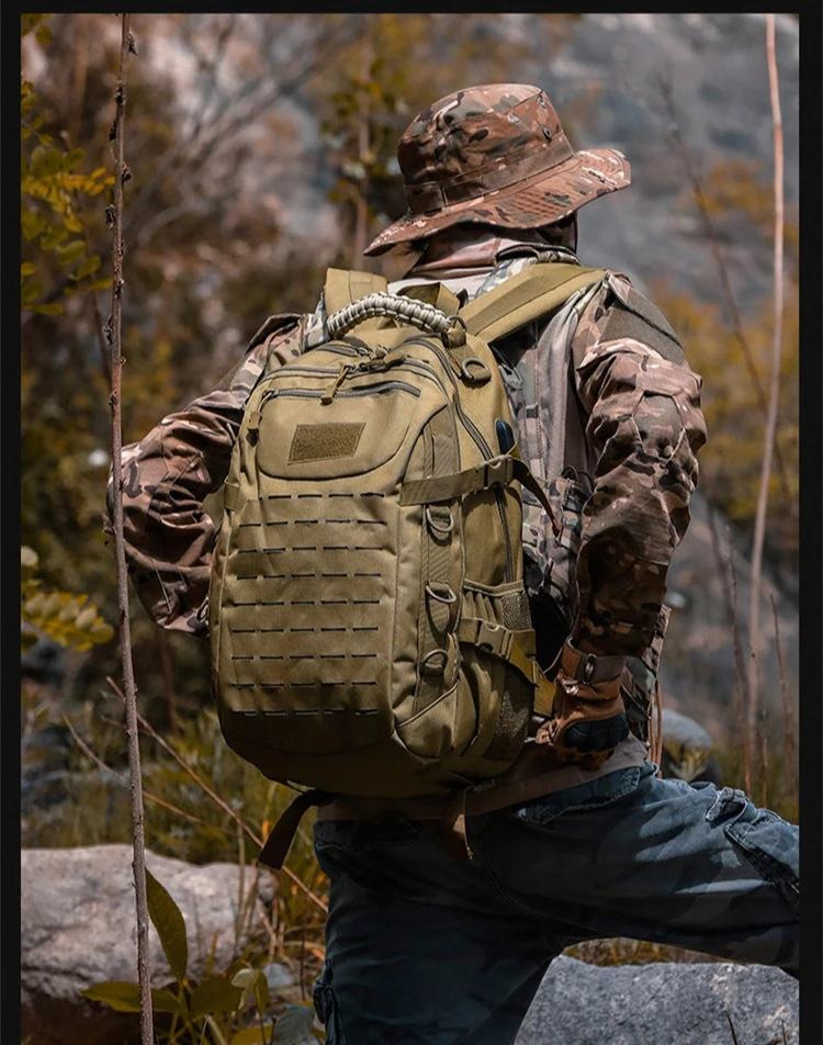 Mochila táctica lista para salir