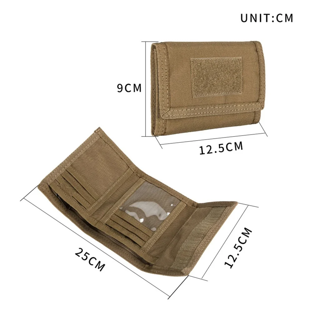 Cartera táctica EDC MOLLE porta-documentos militar antihurto - imagen 2