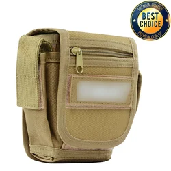 Riñonera táctica MOLLE para hombre - cinturón, exterior y caza