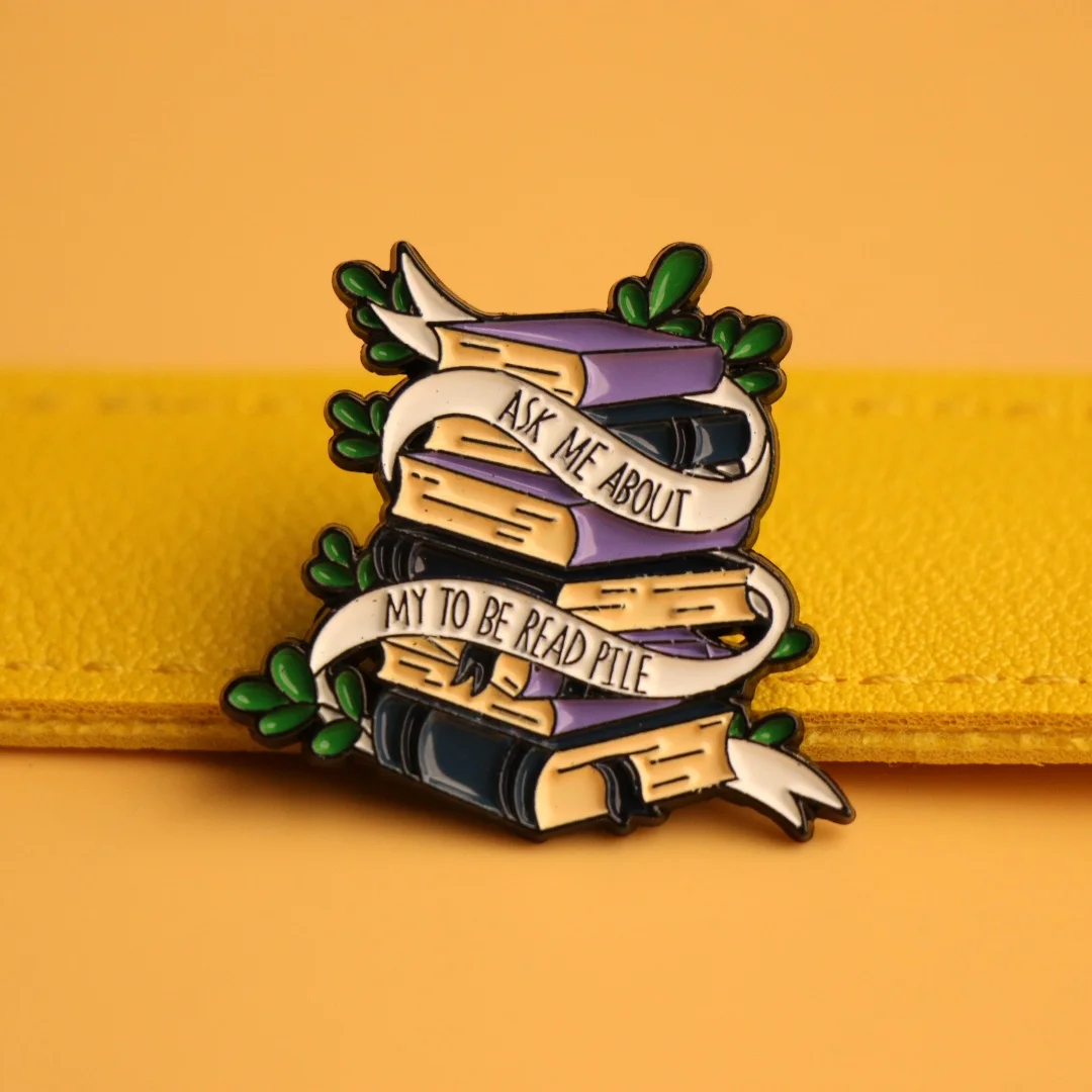 Broche literario único para traje a juego o regalo