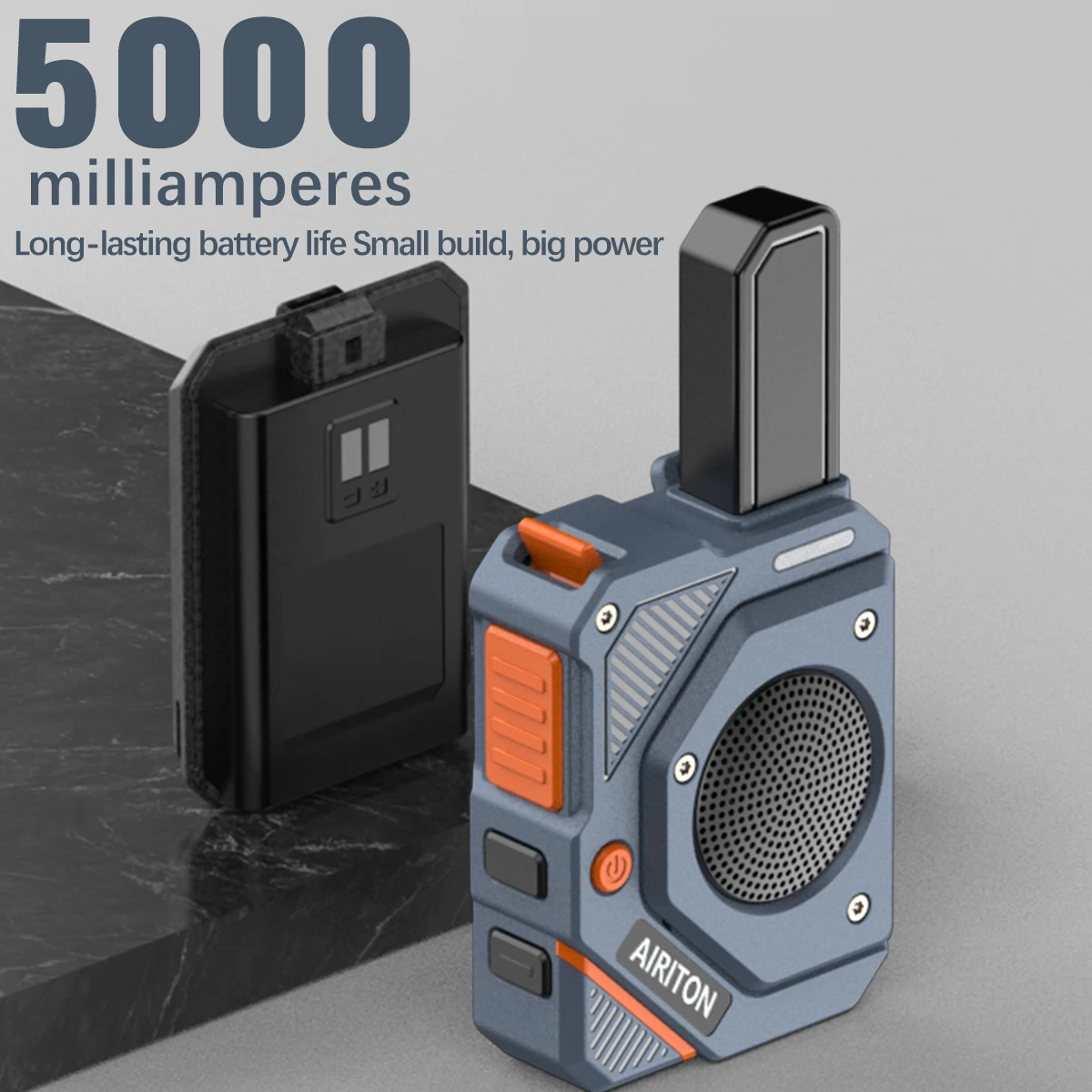 AIRITON AI-168 radio PMR portátil VOX, carga Tipo-C - imagen 4