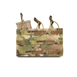Portacargador táctico MOLLE abierto Multicam para airsoft