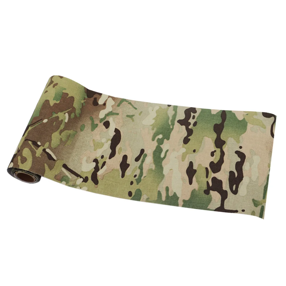 Variedad de patrones de camuflaje disponibles en la cinta táctica