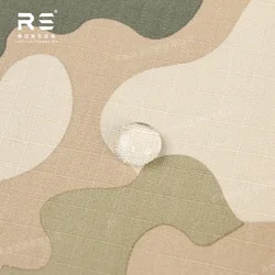 Tela camuflaje ripstop NYCO Desert Camo para uniformes tácticos