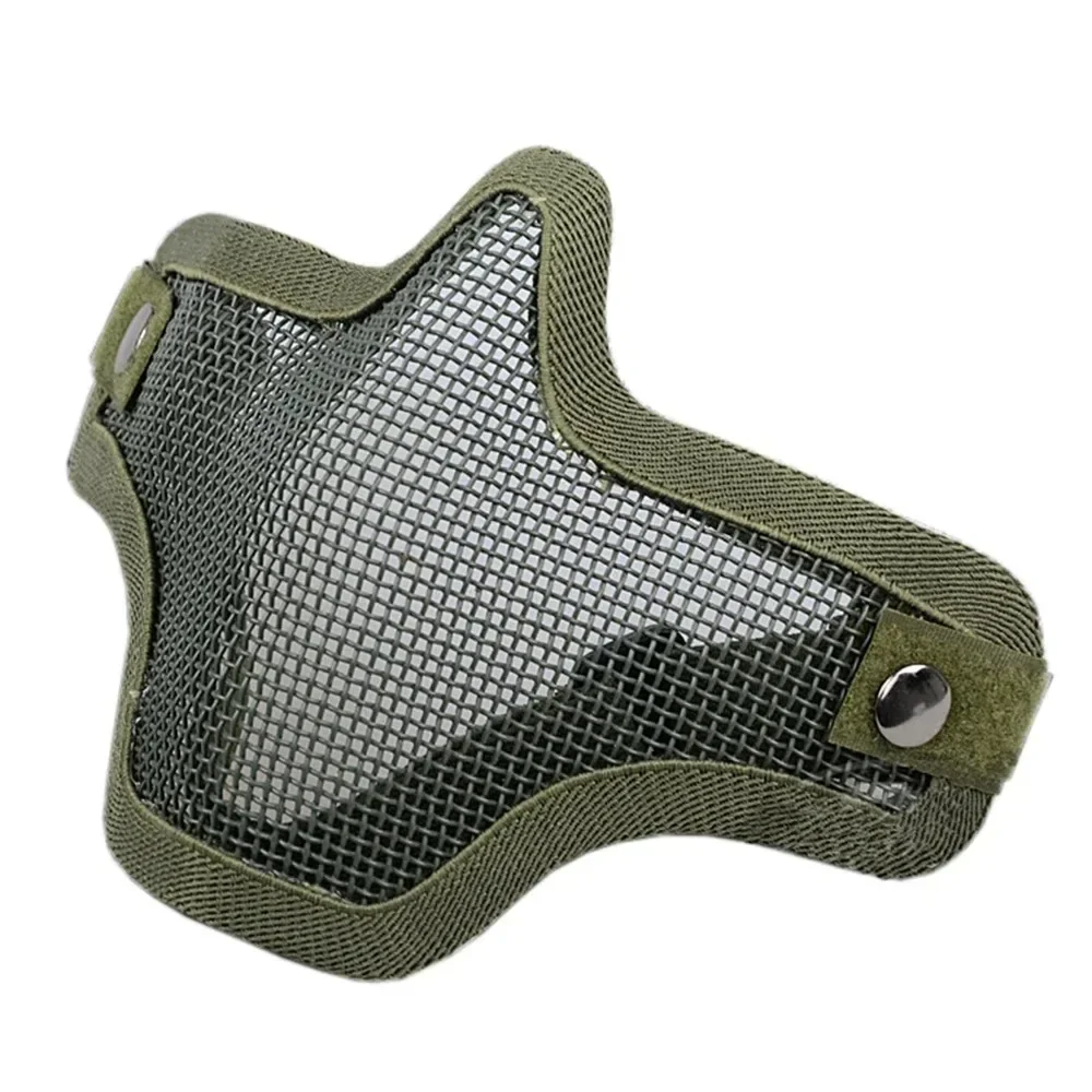 Protección táctica de airsoft con malla