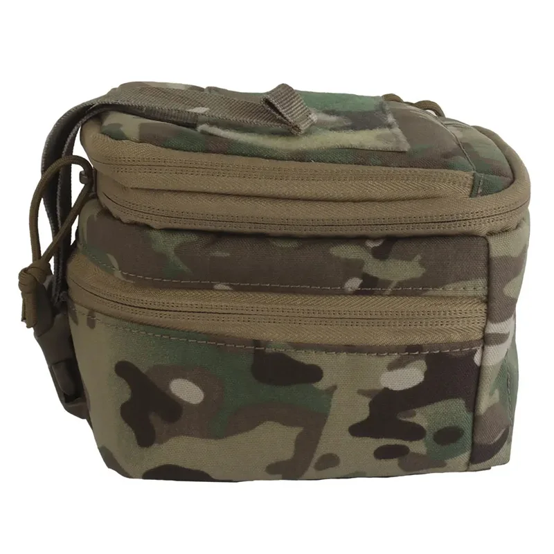 Bolsa táctica MOLLE doble capa para binoculares NVG – Caza - imagen 4