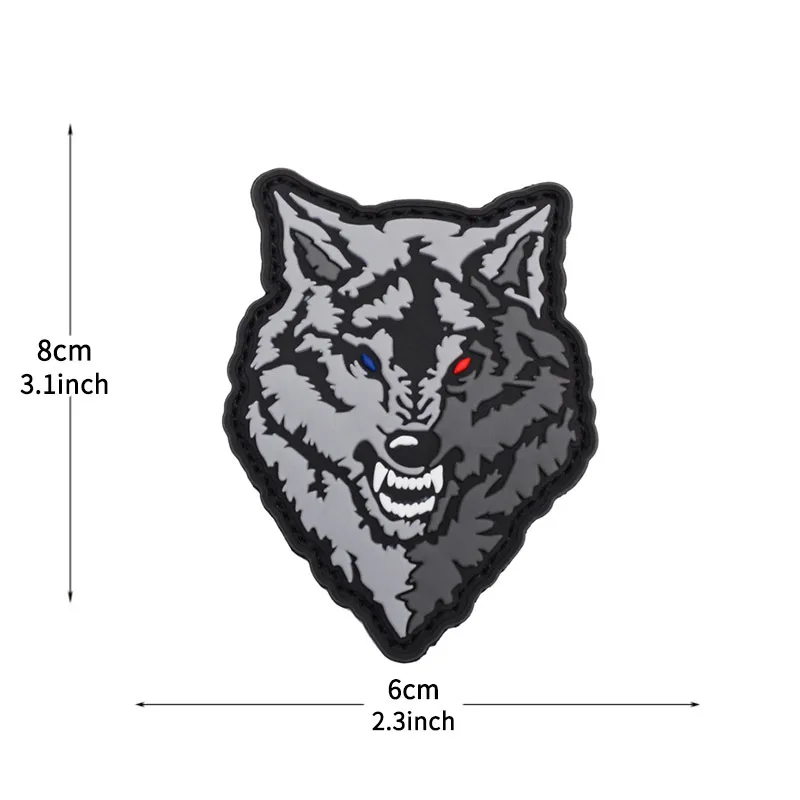Insignia de moral con cabeza de goshawk