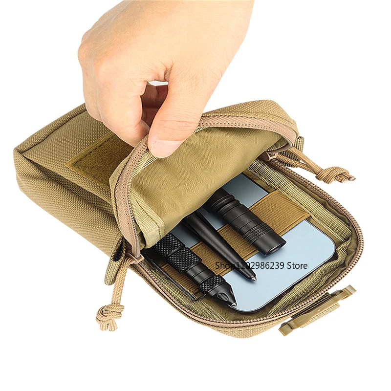 Bolsa táctica MOLLE ripstop – Organizador EDC modular pequeño - imagen 3