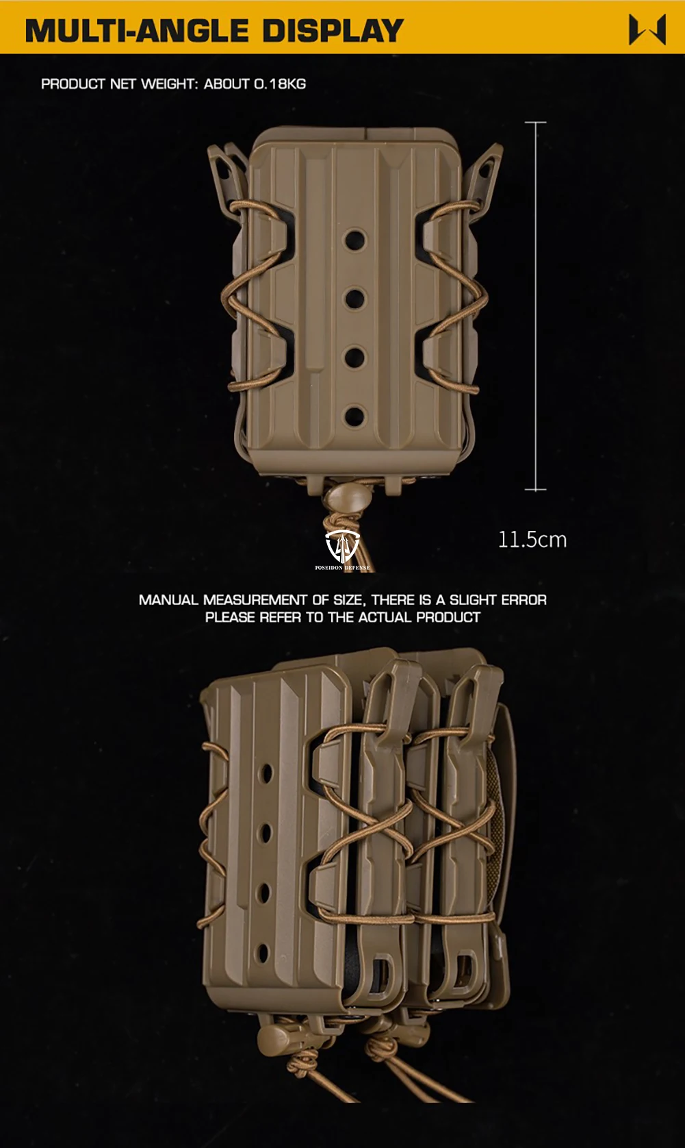 Detalle del sistema para MOLLE