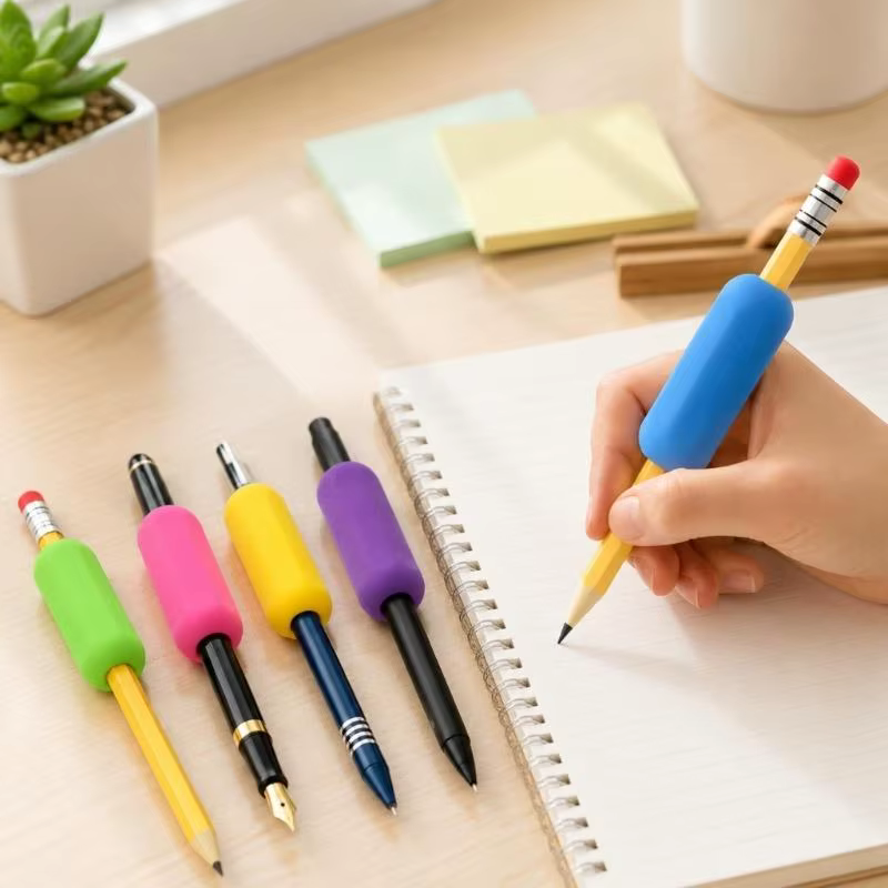 Agarre ergonómico de silicona para bolígrafo, escritura cómoda - imagen 3