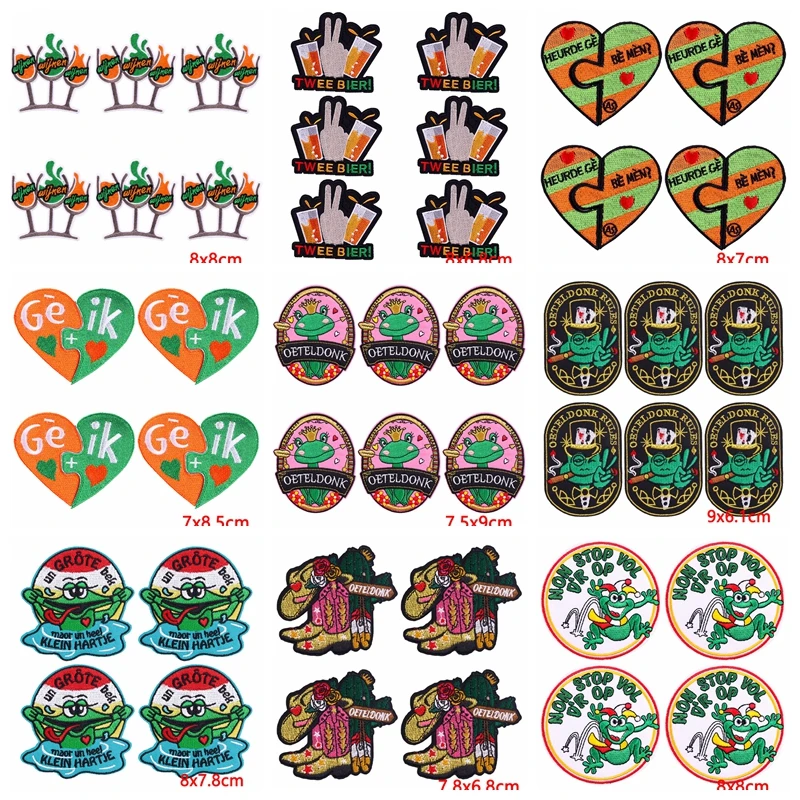 Parches bordados Oeteldonk View 1