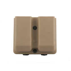 Funda táctica doble cargadores P226 – MOLLE nailon negro